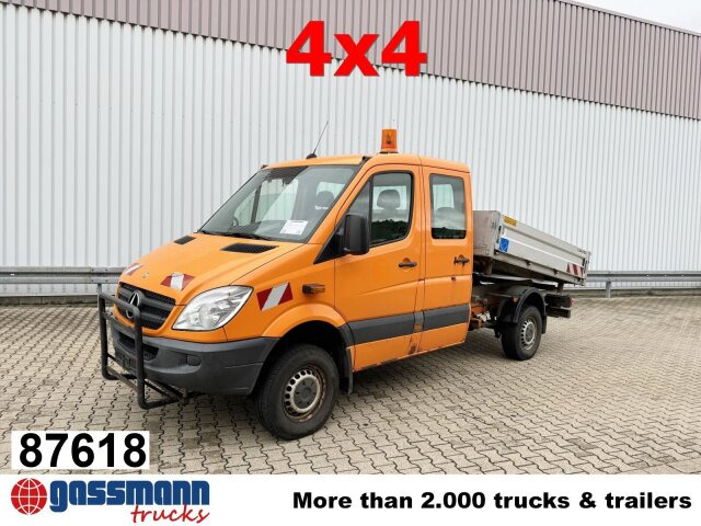 Mercedes-Benz Sprinter 313 CDI 4x4 Doka, Kipper, AT-Motor! - شاحنة توصيل مفتوحة, الشاحنات الصغيرة كابينة مزدوجة: صورة 1 Mercedes-Benz Sprinter 313 CDI 4x4 Doka, Kipper, AT-Motor! - شاحنة توصيل مفتوحة, الشاحنات الصغيرة كابينة مزدوجة: صورة 1