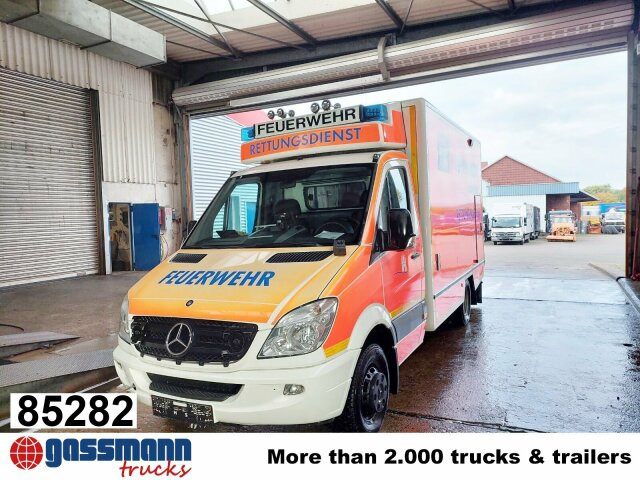 Mercedes-Benz Sprinter 515 CDI 4x2, Rettungswagen, Retarder - فان: صورة 1 Mercedes-Benz Sprinter 515 CDI 4x2, Rettungswagen, Retarder - فان: صورة 1