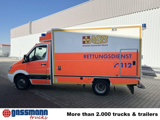 فان Mercedes-Benz Sprinter 516 CDI 4x2, Rettungswagen, Retarder: صورة 14
