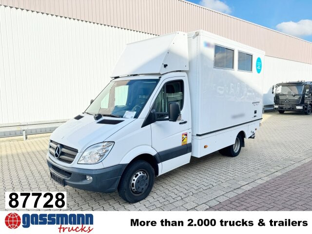 Mercedes-Benz Sprinter 516 CDI 4x2, Übertragungsfahrzeug - شاحنة صندوقية: صورة 1 Mercedes-Benz Sprinter 516 CDI 4x2, Übertragungsfahrzeug - شاحنة صندوقية: صورة 1
