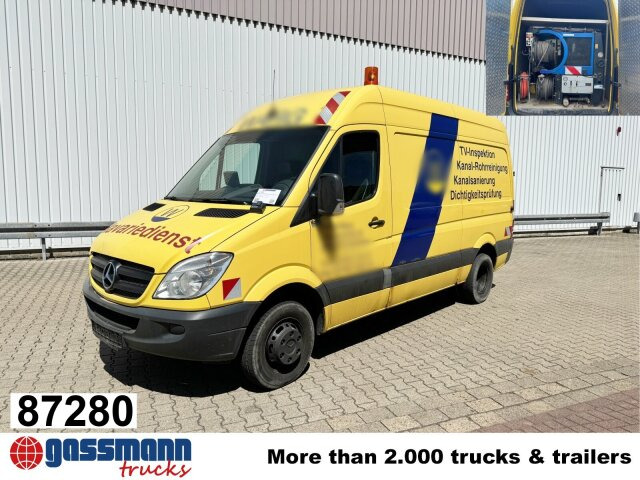 Mercedes-Benz Sprinter 516 KA 4x2, KaRo Hochdruckspüler - سياره كنس شوارع: صورة 1 Mercedes-Benz Sprinter 516 KA 4x2, KaRo Hochdruckspüler - سياره كنس شوارع: صورة 1