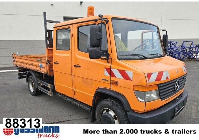 Mercedes-Benz Vario 813 D 4x2 Doka, Meiller Kipper - شاحنة قلاب: صورة 1 Mercedes-Benz Vario 813 D 4x2 Doka, Meiller Kipper - شاحنة قلاب: صورة 1
