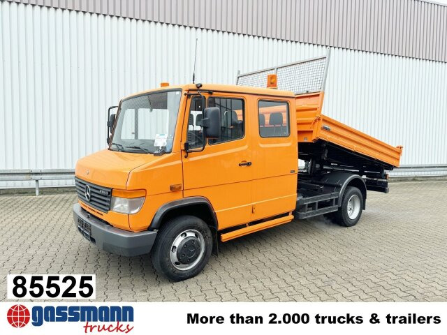 Mercedes-Benz Vario 816 D 4x2 Doka, 2x AHK, Meiller Kipper, - قلاب صغير, الشاحنات الصغيرة كابينة مزدوجة: صورة 1 Mercedes-Benz Vario 816 D 4x2 Doka, 2x AHK, Meiller Kipper, - قلاب صغير, الشاحنات الصغيرة كابينة مزدوجة: صورة 1