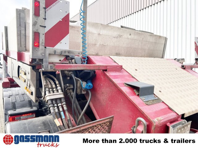 نصف مقطورة بلودر منخفض لنقل المعدات الثقيلة Nooteboom Euro-64-13, Jeepdolly, Tiefbett, Verbr. auf: صورة 7