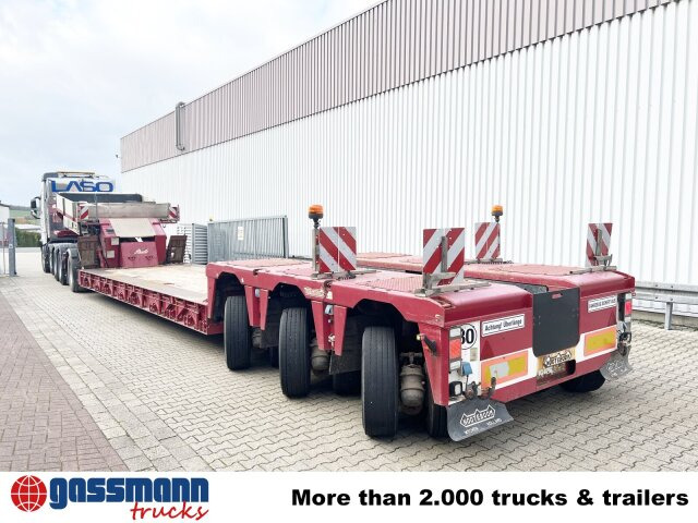 نصف مقطورة بلودر منخفض لنقل المعدات الثقيلة Nooteboom Euro-64-13, Jeepdolly, Tiefbett, Verbr. auf: صورة 9