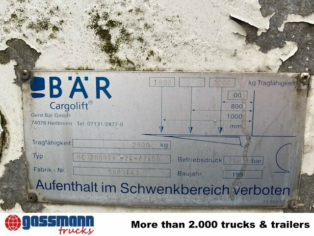 ROHR KA 18 - مقطورة للتبريد: صورة 5 ROHR KA 18 - مقطورة للتبريد: صورة 5