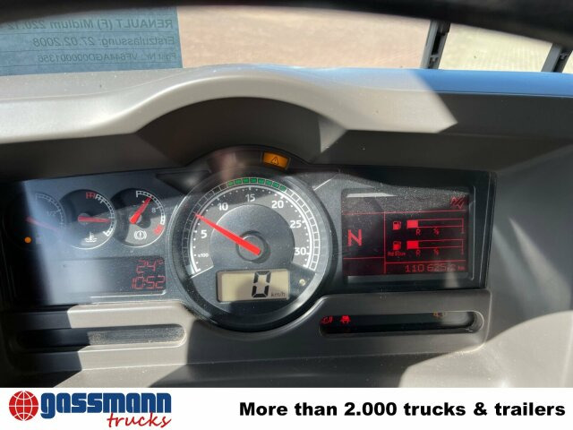 Renault Midlum 220.12 4x2, BDF verschiedene Größen - ناقلة حاويات/ شاحنة حاويات: صورة 3 Renault Midlum 220.12 4x2, BDF verschiedene Größen - ناقلة حاويات/ شاحنة حاويات: صورة 3