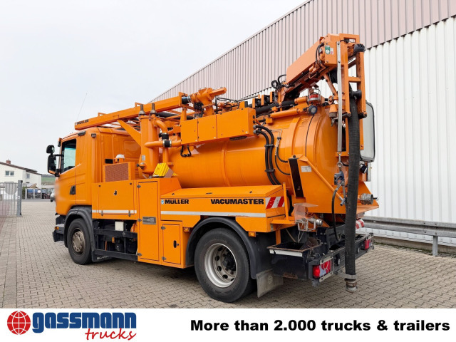 Scania G 320 4x2, Müller Vacumaster ca. 5,5m³, Funk - سياره كنس شوارع: صورة 3 Scania G 320 4x2, Müller Vacumaster ca. 5,5m³, Funk - سياره كنس شوارع: صورة 3