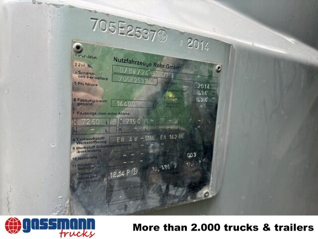 Scania R450 4x2, Retarder, ADR, Rohr Tank, ca. 14400l - شاحنة صهريج: صورة 5 Scania R450 4x2, Retarder, ADR, Rohr Tank, ca. 14400l - شاحنة صهريج: صورة 5