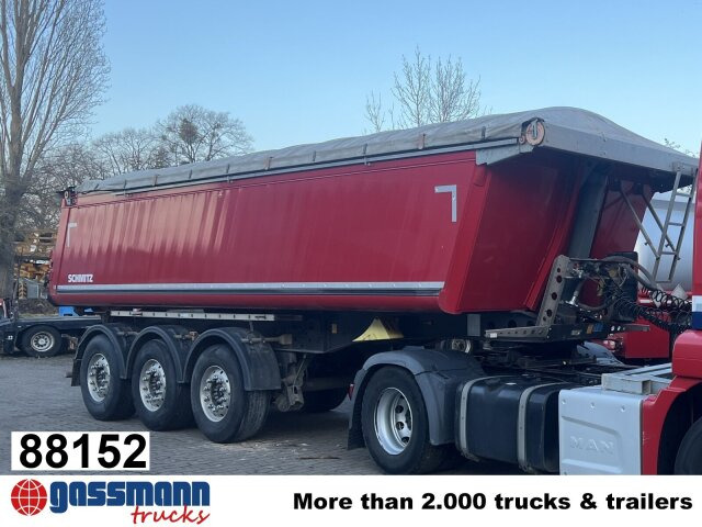 Schmitz Cargobull SKI 24 SL 7.2, Alumulde ca. 24m³, Liftachse, - نصف مقطورة قلابة: صورة 1 Schmitz Cargobull SKI 24 SL 7.2, Alumulde ca. 24m³, Liftachse, - نصف مقطورة قلابة: صورة 1
