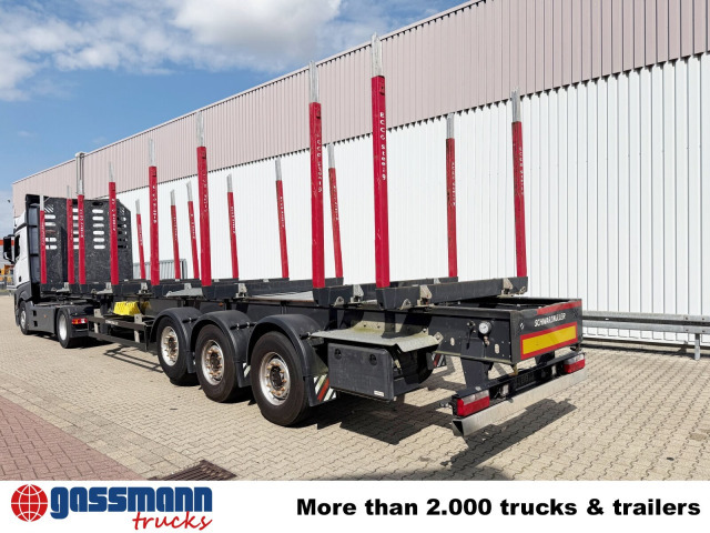 Schwarzmüller 3-Achs Holzauflieger, Liftachse, MEHRFACH - نصف مقطورة اخشاب: صورة 5 Schwarzmüller 3-Achs Holzauflieger, Liftachse, MEHRFACH - نصف مقطورة اخشاب: صورة 5