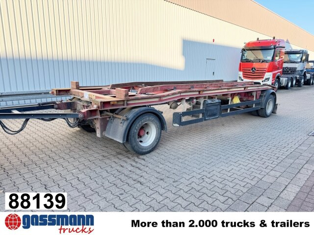 Schwarzmüller Abrollanhänger - مقطورة هوك ليفت/ لود لوجر: صورة 1 Schwarzmüller Abrollanhänger - مقطورة هوك ليفت/ لود لوجر: صورة 1