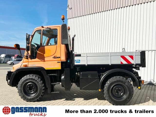 Unimog U 300 4x4, Kipper, Kommunalhydraulik, - شاحنات مسطحة, سيارة خدمات/ سيارة خاصة: صورة 2 Unimog U 300 4x4, Kipper, Kommunalhydraulik, - شاحنات مسطحة, سيارة خدمات/ سيارة خاصة: صورة 2