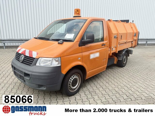 Volkswagen T5 1.9 TDI 4x2, Hagemann Müllpreßaufbau ca. - شاحنة قمامة: صورة 1 Volkswagen T5 1.9 TDI 4x2, Hagemann Müllpreßaufbau ca. - شاحنة قمامة: صورة 1