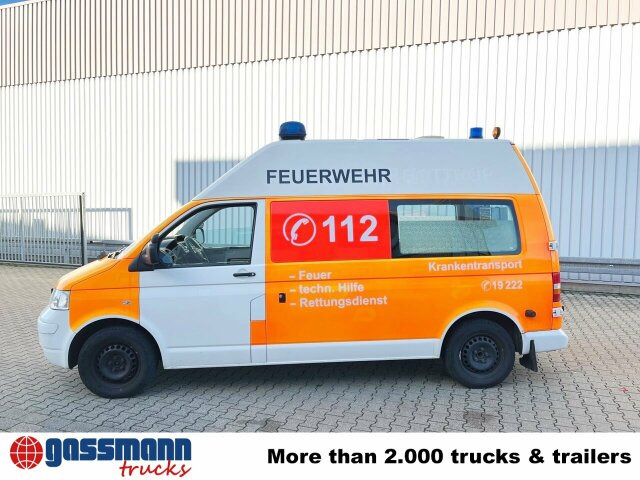 Volkswagen T5 2.5 TDI 4x2, Krankenwagen - سيارة إسعاف: صورة 4 Volkswagen T5 2.5 TDI 4x2, Krankenwagen - سيارة إسعاف: صورة 4