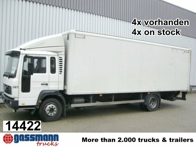 Volvo FL 6-12 4x2, 4x vorhanden! - شاحنة صندوقية: صورة 1 Volvo FL 6-12 4x2, 4x vorhanden! - شاحنة صندوقية: صورة 1