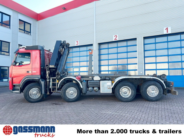 Volvo FM 460 8x2-6, Lenk-/Liftachse, Kran HMF 2020-K4, - شاحنة برافعة خطافية, شاحنة كرين: صورة 3 Volvo FM 460 8x2-6, Lenk-/Liftachse, Kran HMF 2020-K4, - شاحنة برافعة خطافية, شاحنة كرين: صورة 3
