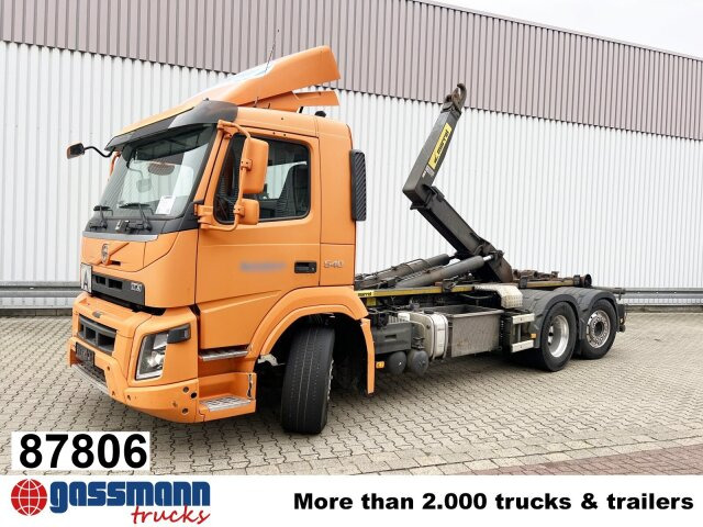 Volvo FMX 540 6x2, Lenk-/Liftachse, Motorabtrieb - شاحنة برافعة خطافية: صورة 1 Volvo FMX 540 6x2, Lenk-/Liftachse, Motorabtrieb - شاحنة برافعة خطافية: صورة 1
