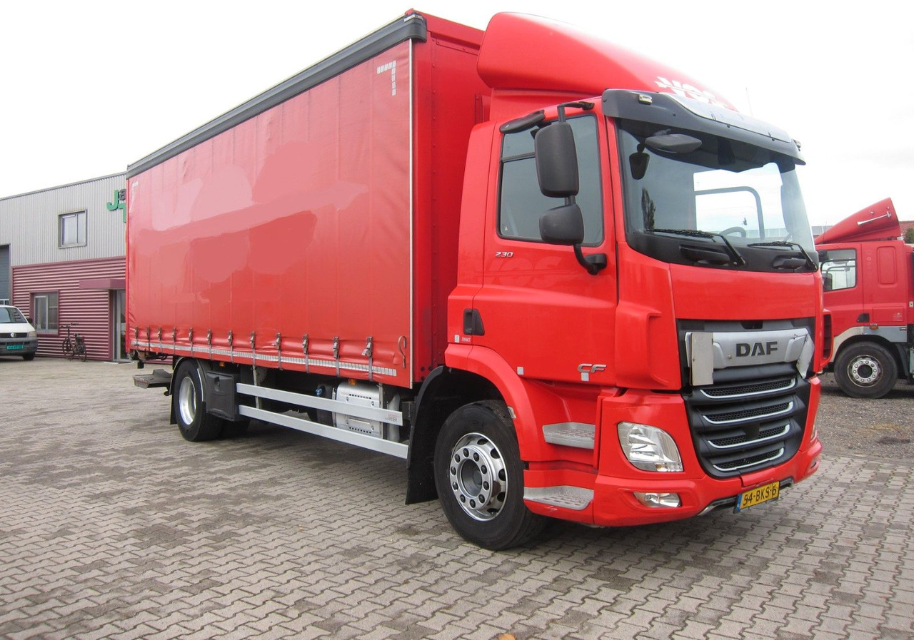 DAF CF 230 19T Schiebeplane LDW Portalturen - شاحنة ذات ستائر جانبية: صورة 1 DAF CF 230 19T Schiebeplane LDW Portalturen - شاحنة ذات ستائر جانبية: صورة 1