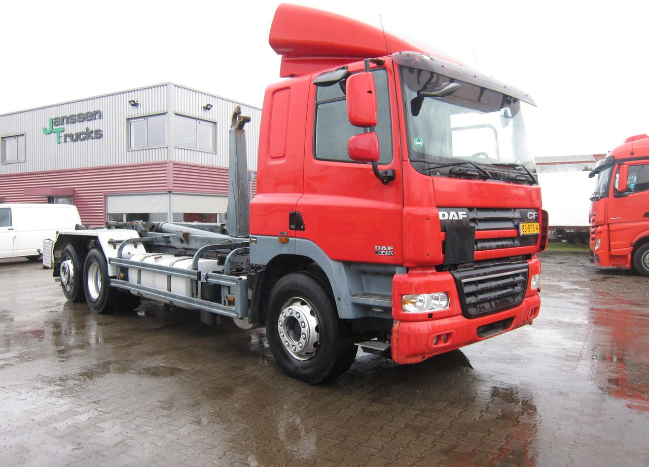 DAF CF 85 410 6X2*4 Meiller Haken Manual Retarder - شاحنة برافعة خطافية: صورة 1 DAF CF 85 410 6X2*4 Meiller Haken Manual Retarder - شاحنة برافعة خطافية: صورة 1
