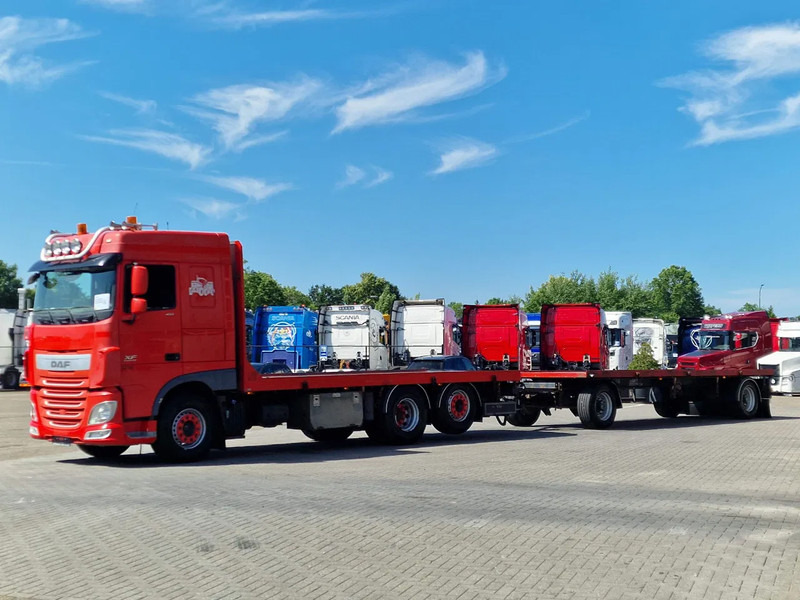 DAF XF 410 6x2 SpaceCab - Flatbed - Euro 6 + 2 axle trailer BPW - شاحنات مسطحة: صورة 3 DAF XF 410 6x2 SpaceCab - Flatbed - Euro 6 + 2 axle trailer BPW - شاحنات مسطحة: صورة 3