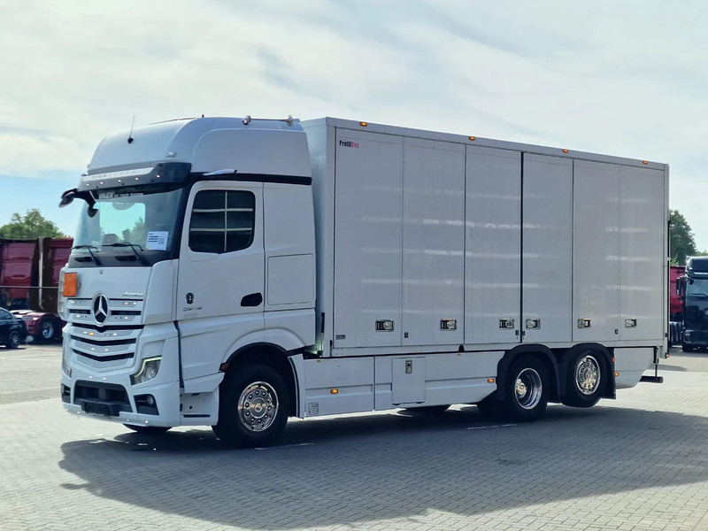 Mercedes-Benz Actros 2545 6x2*4 - Box with sidedoors - Loadlift - Steering axle - Full air - Camera - شاحنة صندوقية: صورة 3 Mercedes-Benz Actros 2545 6x2*4 - Box with sidedoors - Loadlift - Steering axle - Full air - Camera - شاحنة صندوقية: صورة 3