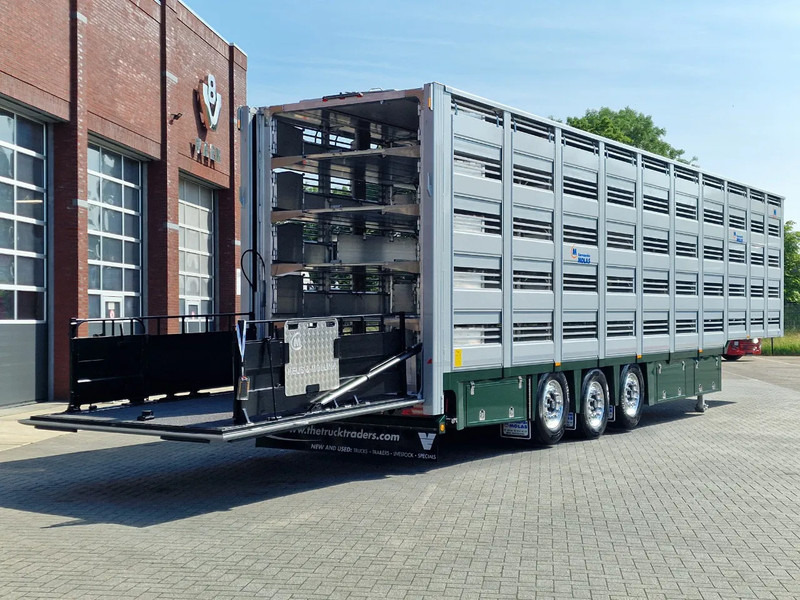 نصف مقطورة للماشية للبيع  Onbekend Molas 5 deck Livestock trailer - Water & Ventilation - Loadlift - NEW! -: صورة 10