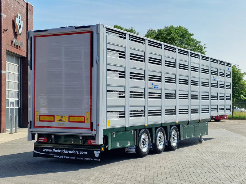 نصف مقطورة للماشية للبيع  Onbekend Molas 5 deck Livestock trailer - Water & Ventilation - Loadlift - NEW! -: صورة 9