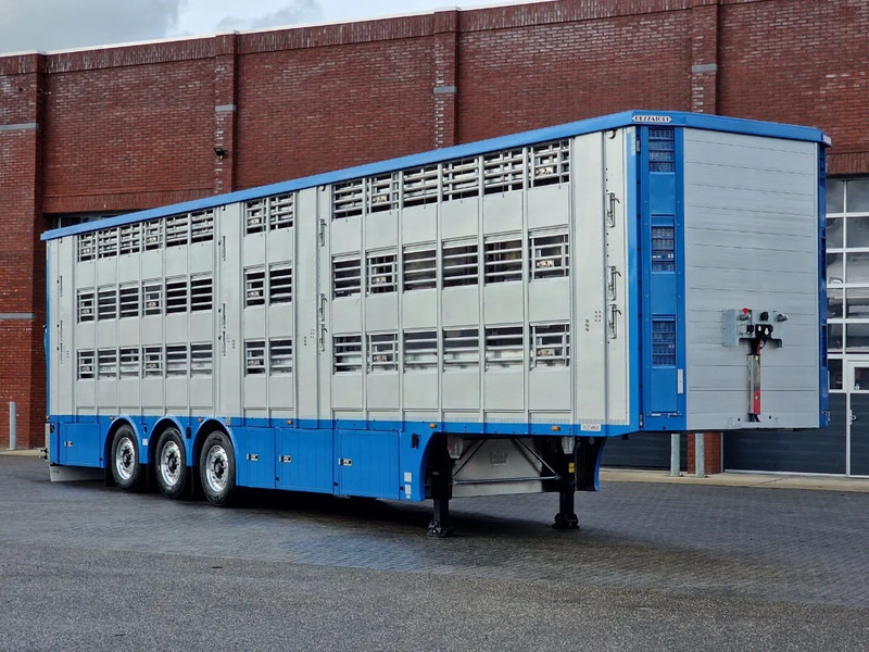 Pezzaioli New 3 stock livestock trailer 95.4M2 - Water & Ventilation - Lifting floors - Lifting roof - Lift axle - نصف مقطورة للماشية: صورة 2 Pezzaioli New 3 stock livestock trailer 95.4M2 - Water & Ventilation - Lifting floors - Lifting roof - Lift axle - نصف مقطورة للماشية: صورة 2