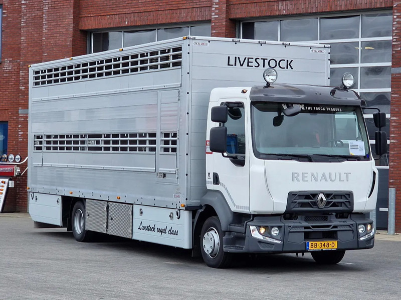 Renault Midlum D210 4x2 - NEW - Pezzaioli 1 deck - Ventilation - 17.9M2 - Ramp - Euro6d - شاحنة ماشية: صورة 2 Renault Midlum D210 4x2 - NEW - Pezzaioli 1 deck - Ventilation - 17.9M2 - Ramp - Euro6d - شاحنة ماشية: صورة 2