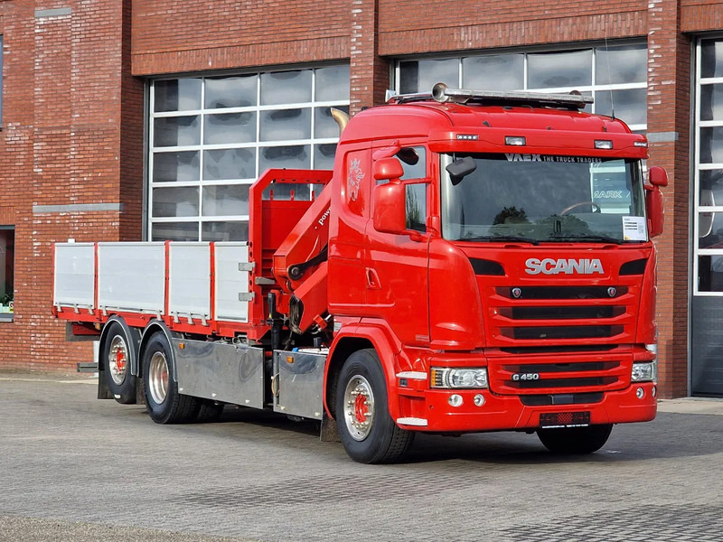 Scania G450 6x2*4 - HMF 2620 K5 Crane with remote - Retarder - Steering axle - شاحنة كرين: صورة 2 Scania G450 6x2*4 - HMF 2620 K5 Crane with remote - Retarder - Steering axle - شاحنة كرين: صورة 2