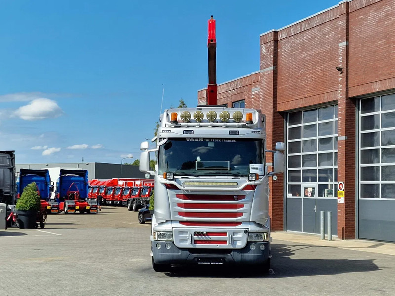 Scania R490 8x4*4 - HIAB XR24SL58 24T hooklift - Euro 6 - Full air - Steering axle - شاحنة برافعة خطافية: صورة 4 Scania R490 8x4*4 - HIAB XR24SL58 24T hooklift - Euro 6 - Full air - Steering axle - شاحنة برافعة خطافية: صورة 4