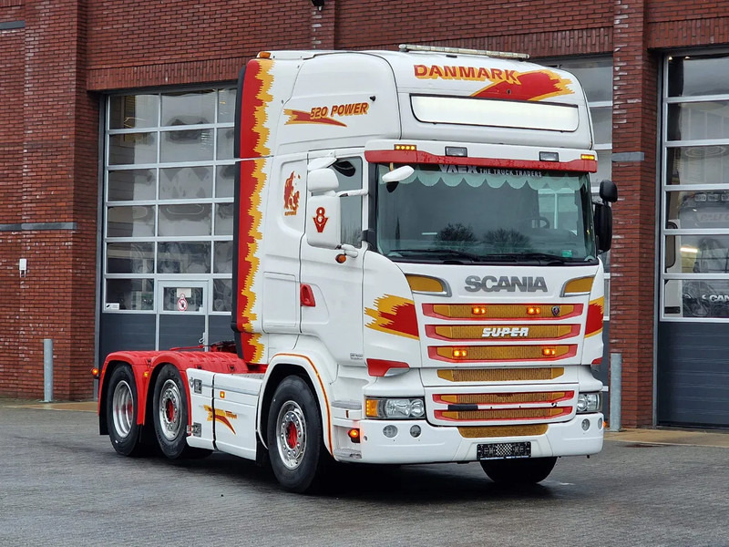 Scania R520 V8 Topline 6x2/4 - Full air - Steering - Euro 6 - Opti Cruise - - رأس تريلا: صورة 1 Scania R520 V8 Topline 6x2/4 - Full air - Steering - Euro 6 - Opti Cruise - - رأس تريلا: صورة 1