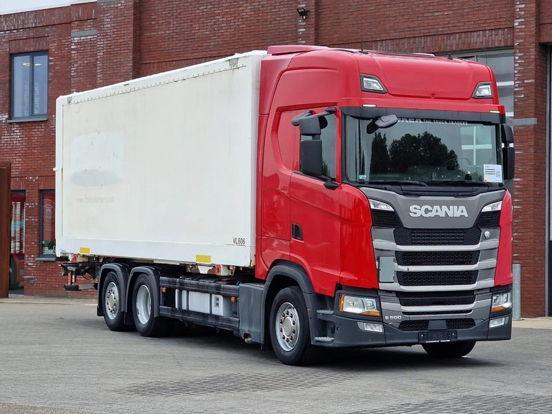 Scania S500 NGS B6X2NB BDF / Box / Loadinglift / Full air / retarder - شاحنة صندوقية: صورة 1 Scania S500 NGS B6X2NB BDF / Box / Loadinglift / Full air / retarder - شاحنة صندوقية: صورة 1