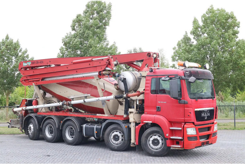 MAN TGS 50.440 | 10X4*6 | SARAKA 28 METER | 8M3 MIXER - شاحنة خلاطة خرسانة: صورة 4 MAN TGS 50.440 | 10X4*6 | SARAKA 28 METER | 8M3 MIXER - شاحنة خلاطة خرسانة: صورة 4