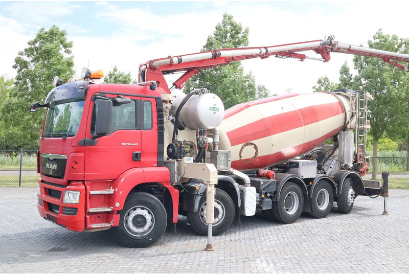 MAN TGS 50.440 | 10X4*6 | SARAKA 28 METER | 8M3 MIXER - شاحنة خلاطة خرسانة: صورة 3 MAN TGS 50.440 | 10X4*6 | SARAKA 28 METER | 8M3 MIXER - شاحنة خلاطة خرسانة: صورة 3