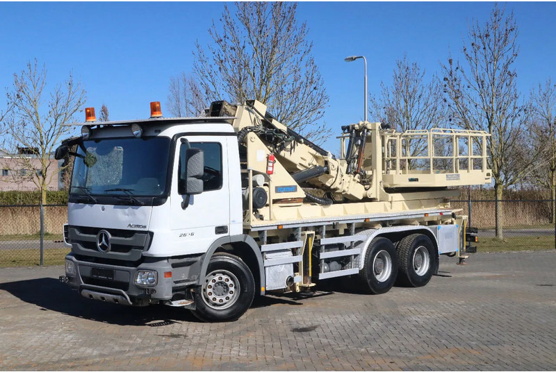 Mercedes-Benz Actros 2636 6X4 | TUNNEL PLATFORM | REMOTE DRIVING - شاحنة كرين: صورة 5 Mercedes-Benz Actros 2636 6X4 | TUNNEL PLATFORM | REMOTE DRIVING - شاحنة كرين: صورة 5