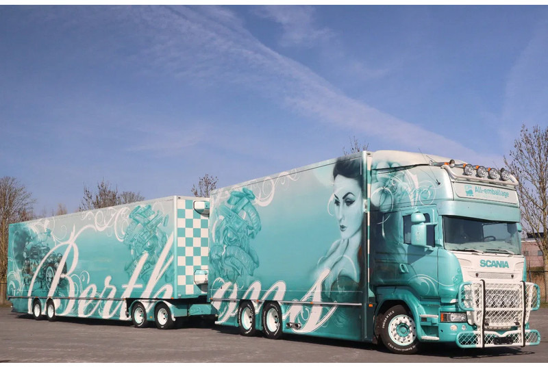 Scania R560 V8 | BERTHONS HOT ROD | CUSTOM SPECIAL TRUCK - شاحنة صندوقية: صورة 1 Scania R560 V8 | BERTHONS HOT ROD | CUSTOM SPECIAL TRUCK - شاحنة صندوقية: صورة 1