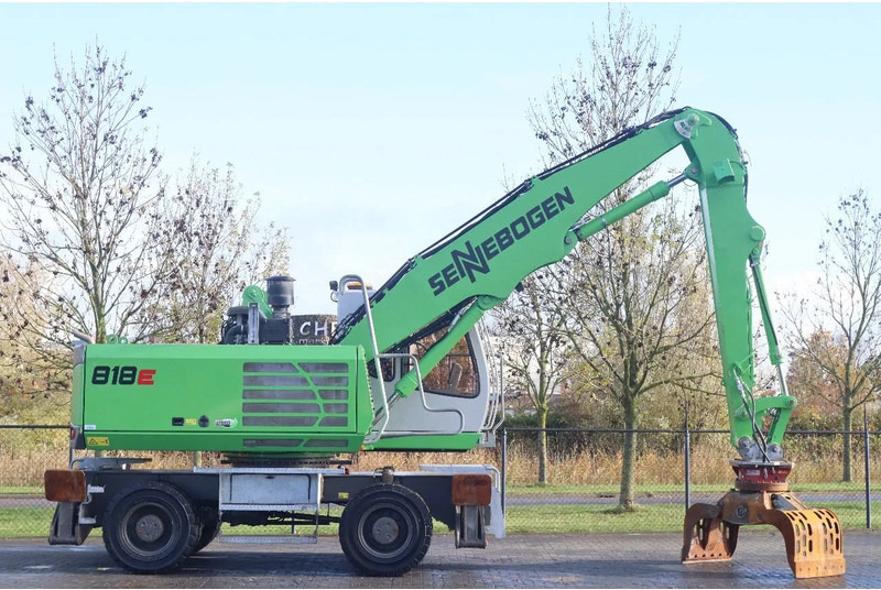 Sennebogen 818 E K9 ULM | SORTING GRAB | GOOD TIRES - حفار ذو عجلات: صورة 4 Sennebogen 818 E K9 ULM | SORTING GRAB | GOOD TIRES - حفار ذو عجلات: صورة 4