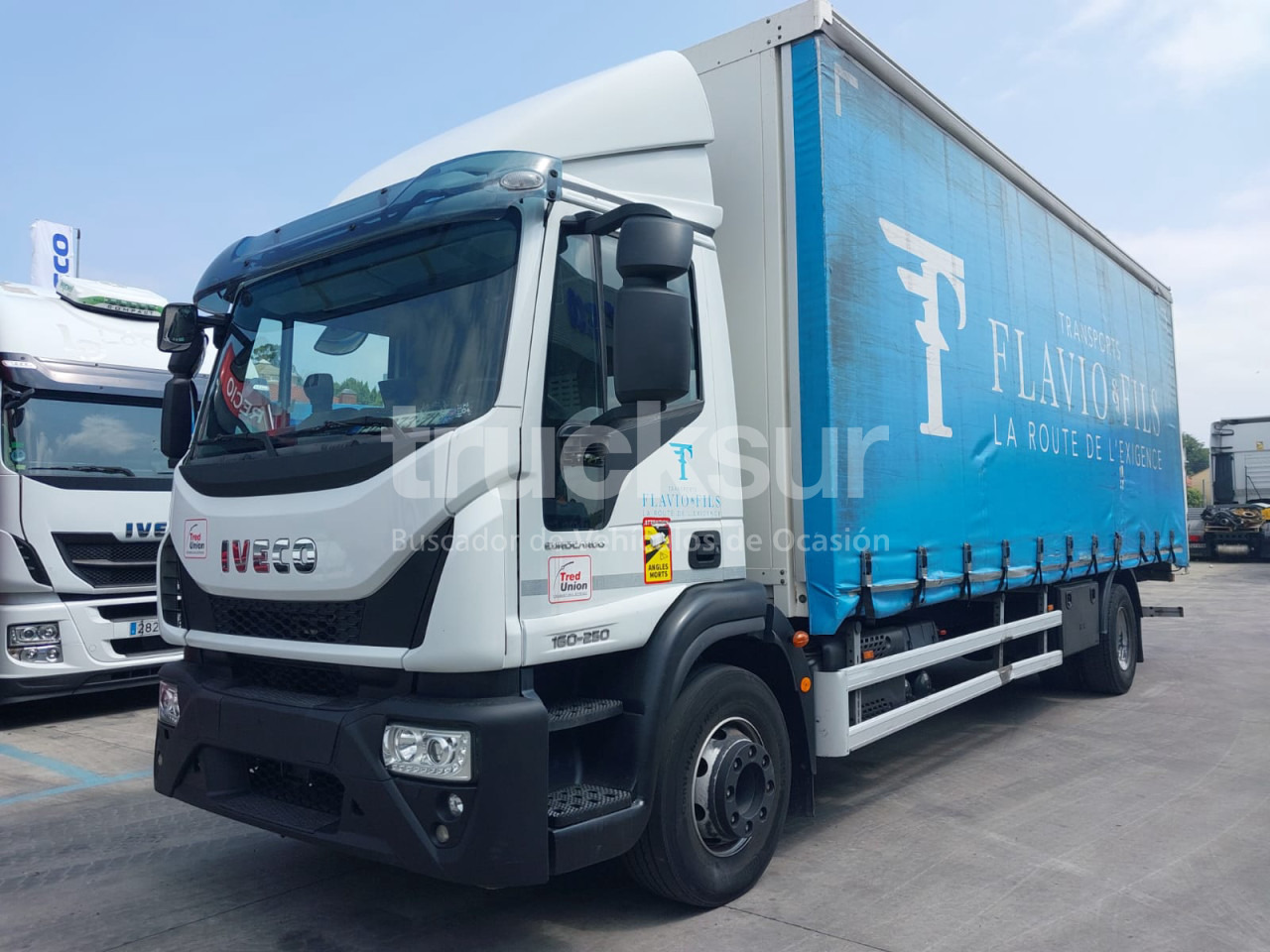 IVECO EUROCARGO ML160-250 - شاحنة ذات ستائر جانبية: صورة 1 IVECO EUROCARGO ML160-250 - شاحنة ذات ستائر جانبية: صورة 1