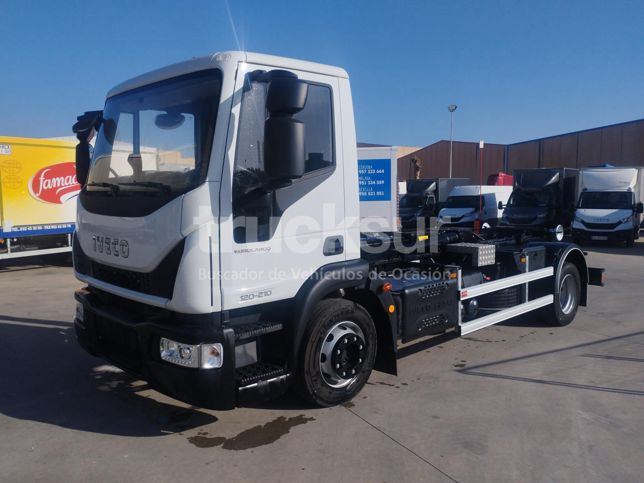 IVECO ML120E21 - شاحنة برافعة خطافية: صورة 1 IVECO ML120E21 - شاحنة برافعة خطافية: صورة 1