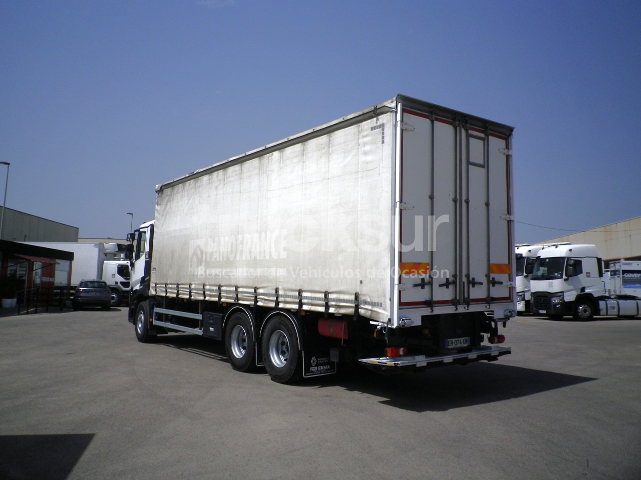 RENAULT C380.26 - شاحنة ذات ستائر جانبية: صورة 5 RENAULT C380.26 - شاحنة ذات ستائر جانبية: صورة 5