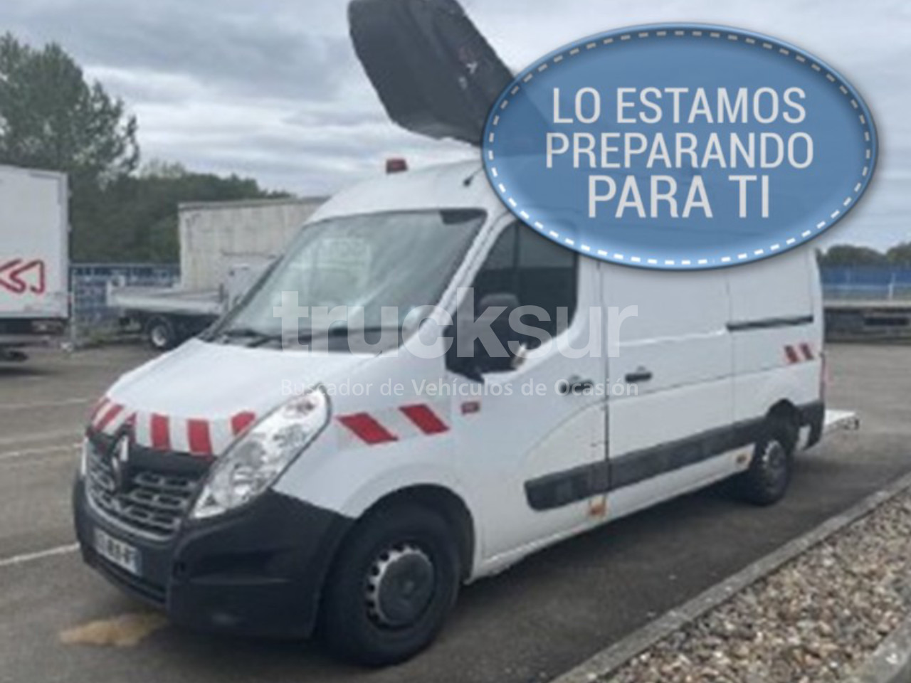 RENAULT MASTER 130.35 - منصة محمولة مثبتة على الشاحنة: صورة 1 RENAULT MASTER 130.35 - منصة محمولة مثبتة على الشاحنة: صورة 1