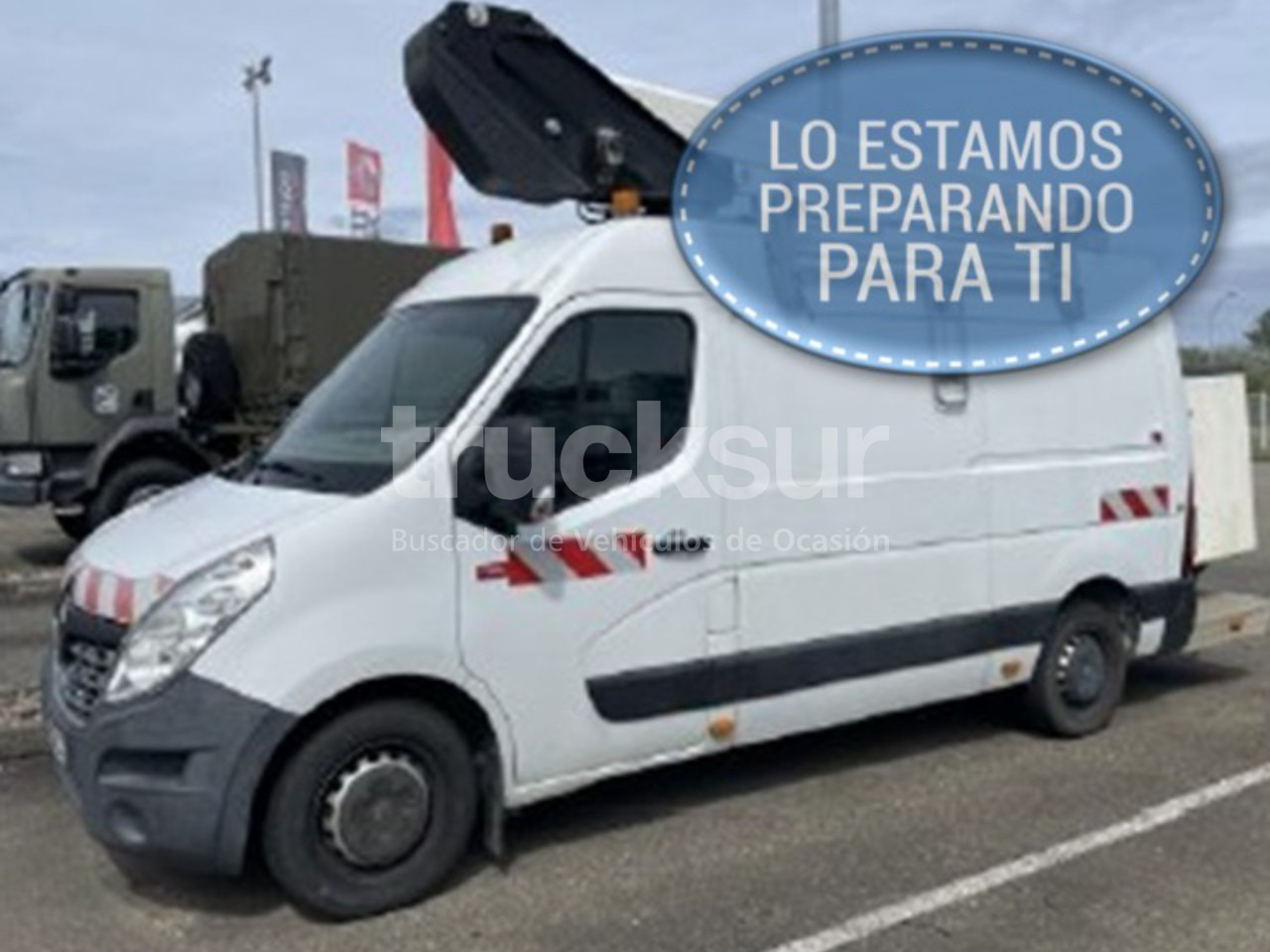 RENAULT MASTER 130.35 - منصة محمولة مثبتة على الشاحنة: صورة 1 RENAULT MASTER 130.35 - منصة محمولة مثبتة على الشاحنة: صورة 1