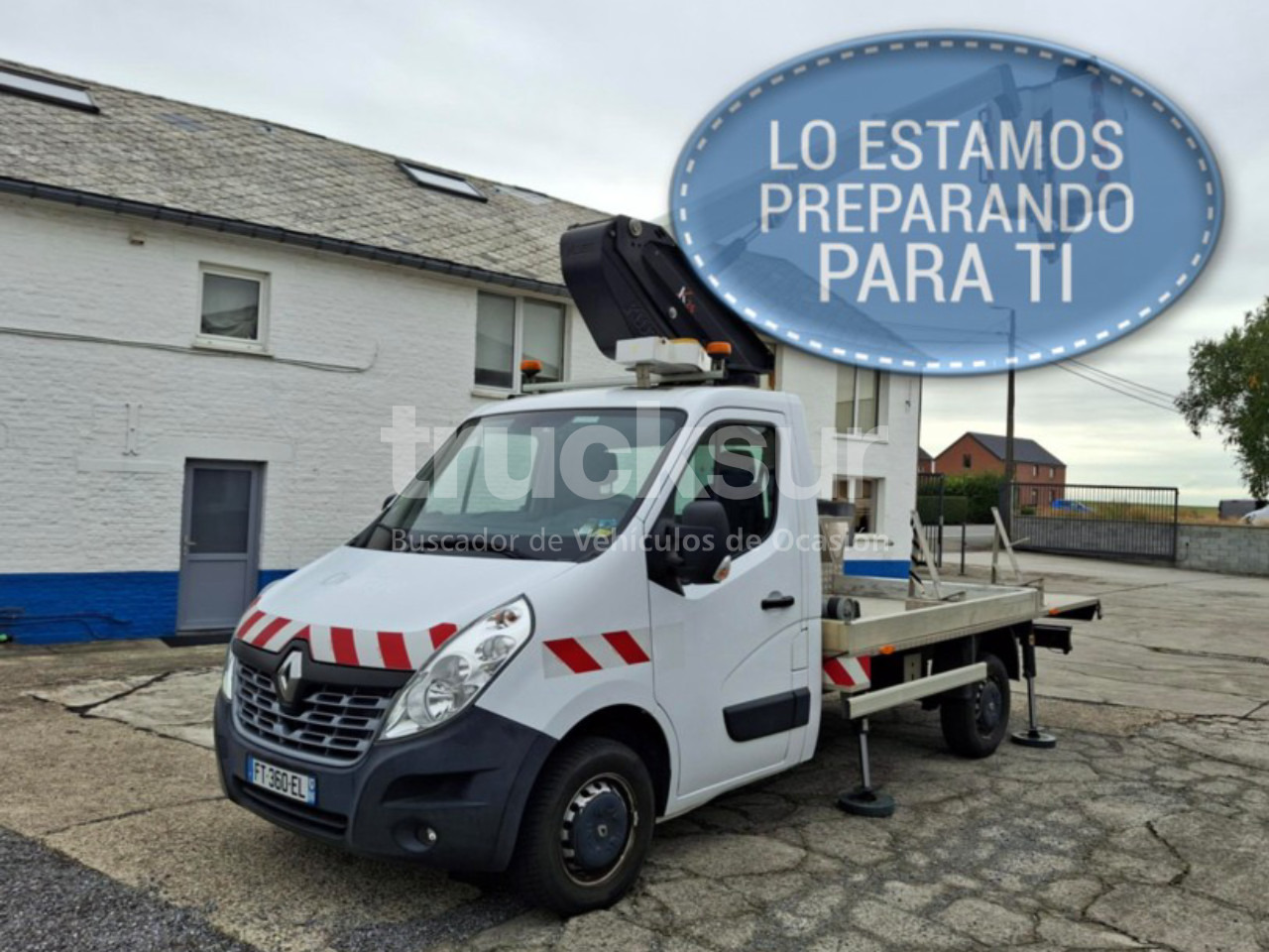 RENAULT MASTER L2 2.3 - منصة محمولة مثبتة على الشاحنة: صورة 1 RENAULT MASTER L2 2.3 - منصة محمولة مثبتة على الشاحنة: صورة 1