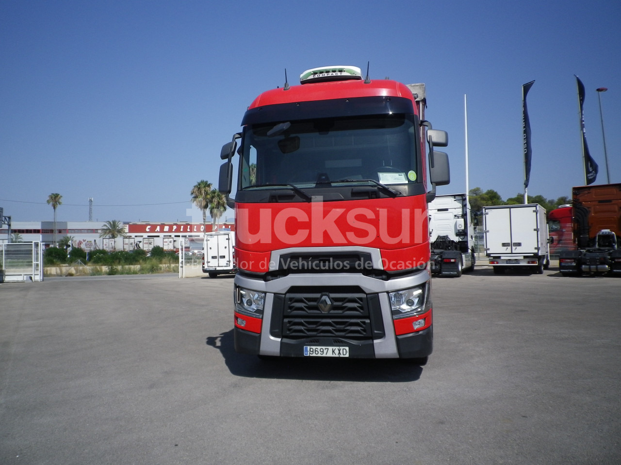 RENAULT T480 HIGH SLEEPER CAB - شاحنة ذات ستائر جانبية: صورة 3 RENAULT T480 HIGH SLEEPER CAB - شاحنة ذات ستائر جانبية: صورة 3