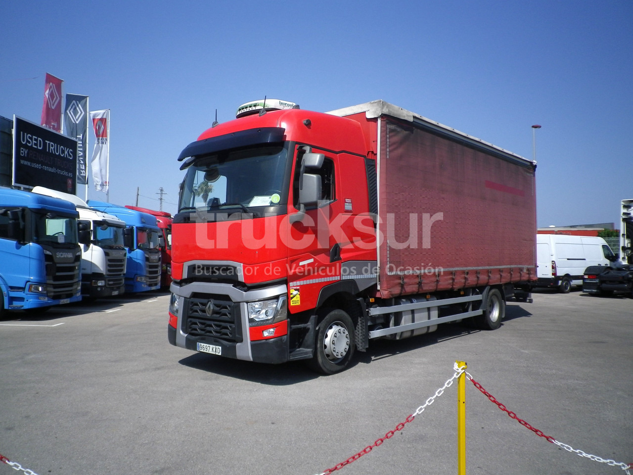 RENAULT T480 HIGH SLEEPER CAB - شاحنة ذات ستائر جانبية: صورة 1 RENAULT T480 HIGH SLEEPER CAB - شاحنة ذات ستائر جانبية: صورة 1