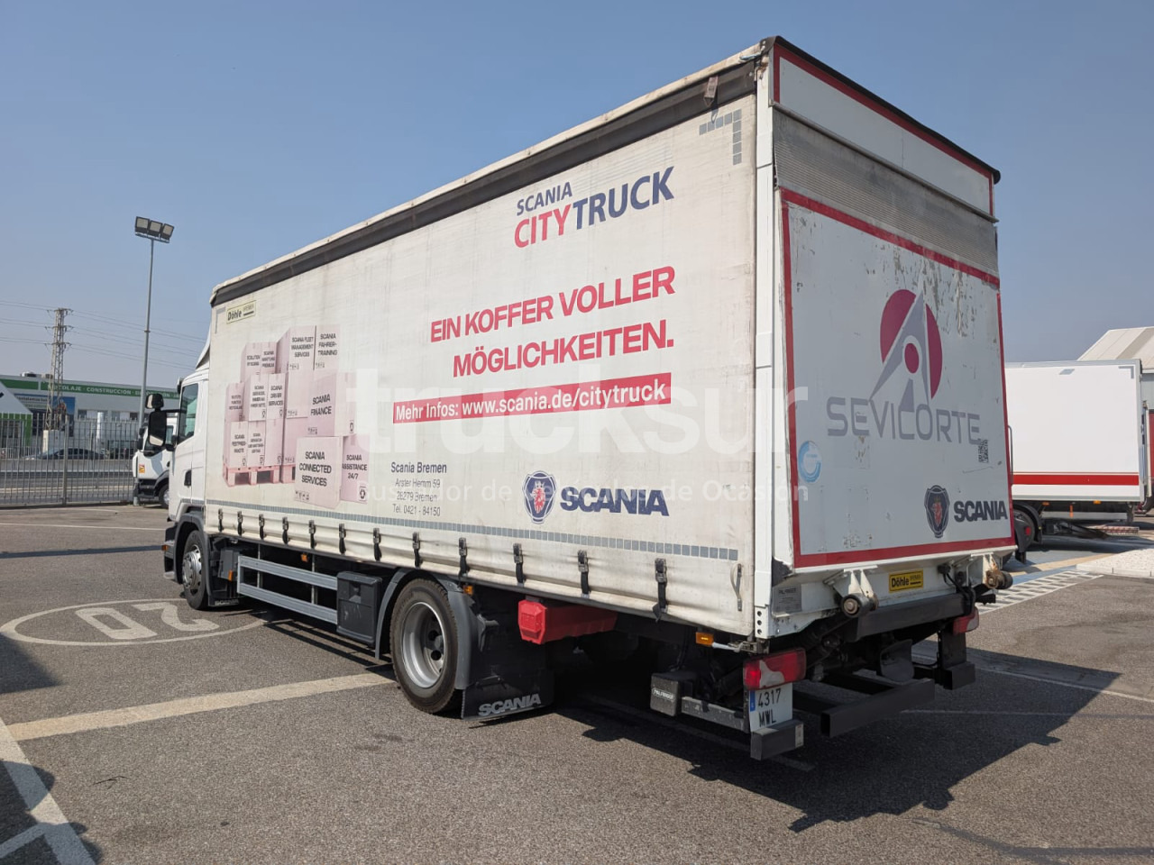 SCANIA G320.18 - شاحنة ذات ستائر جانبية: صورة 4 SCANIA G320.18 - شاحنة ذات ستائر جانبية: صورة 4