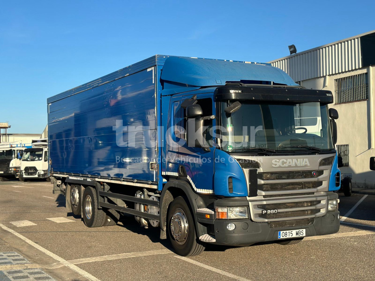 SCANIA P 280 ejes 6x2*4 - شاحنة صندوقية: صورة 2 SCANIA P 280 ejes 6x2*4 - شاحنة صندوقية: صورة 2