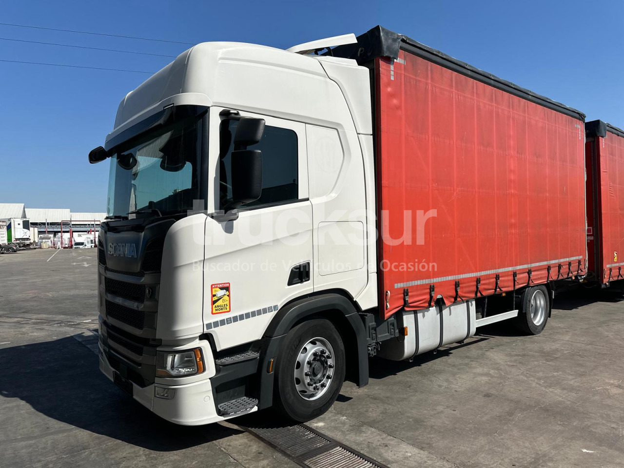 SCANIA R450.18 - شاحنة ذات ستائر جانبية: صورة 1 SCANIA R450.18 - شاحنة ذات ستائر جانبية: صورة 1